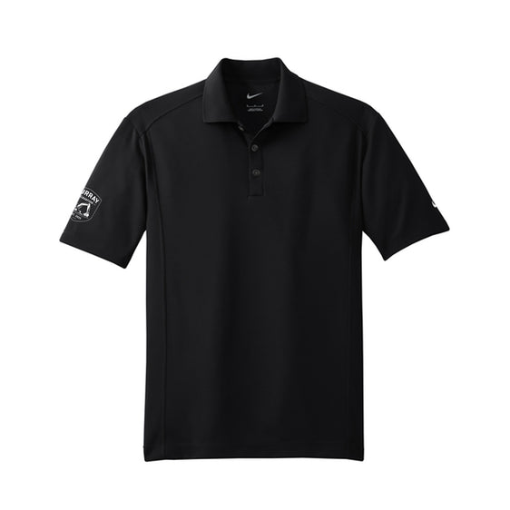 Murray Excavation - Nike Dri-FIT Classic Polo - Black Right Sleeve
