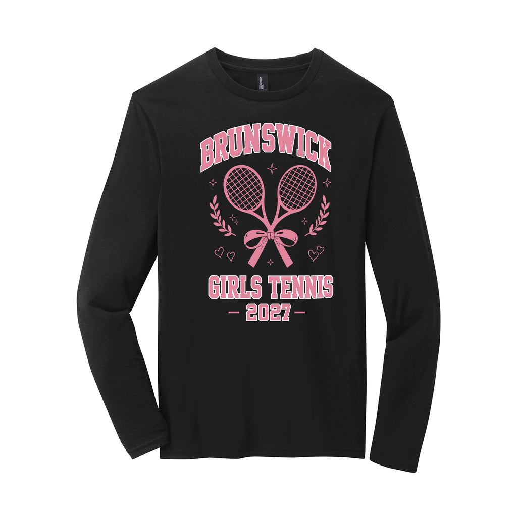 Brunswick Girls Tennis - District® Very Important Tee® Long Sleeve