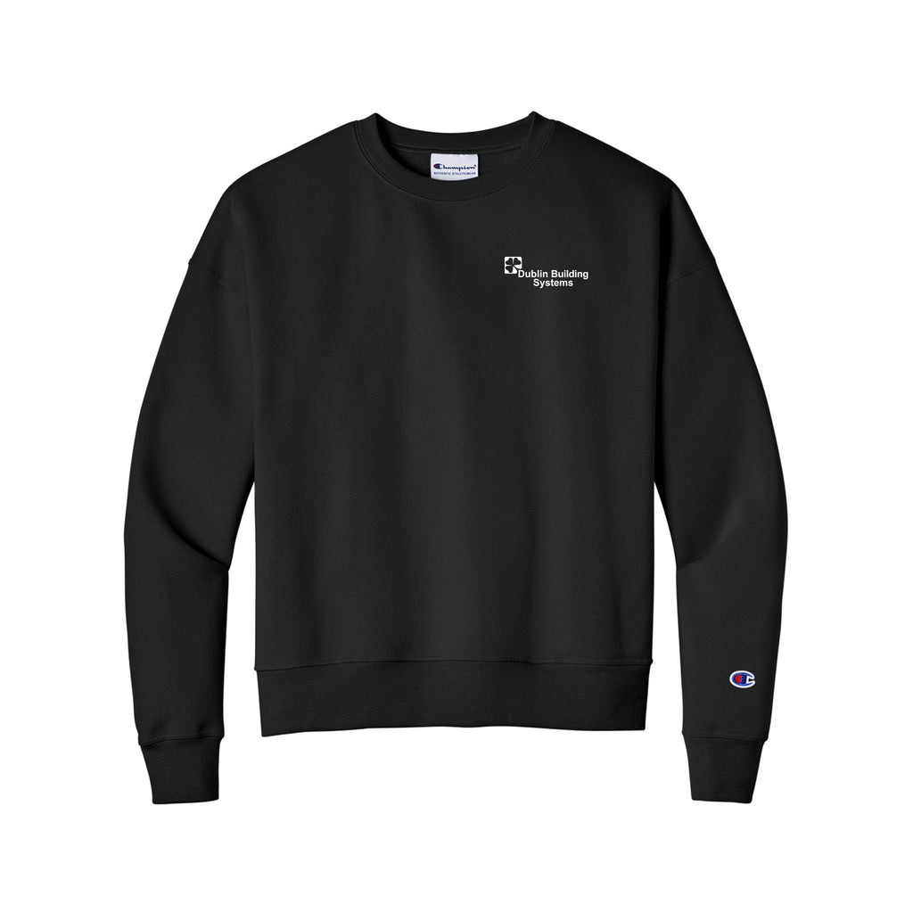 Dublin Building Systems - Champion® Women’s Powerblend® Crewneck Sweatshirt