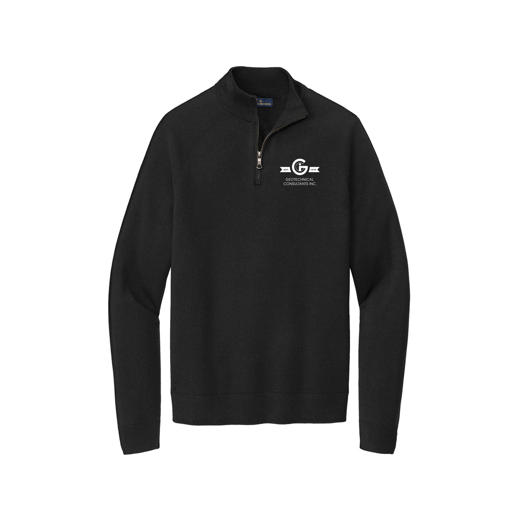 GCI - Brooks Brothers® Cotton Stretch 1/4-Zip Sweater