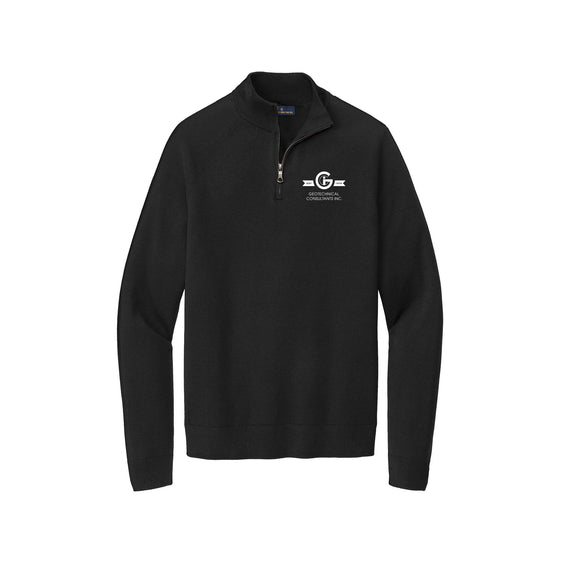 GCI - Brooks Brothers® Cotton Stretch 1/4-Zip Sweater