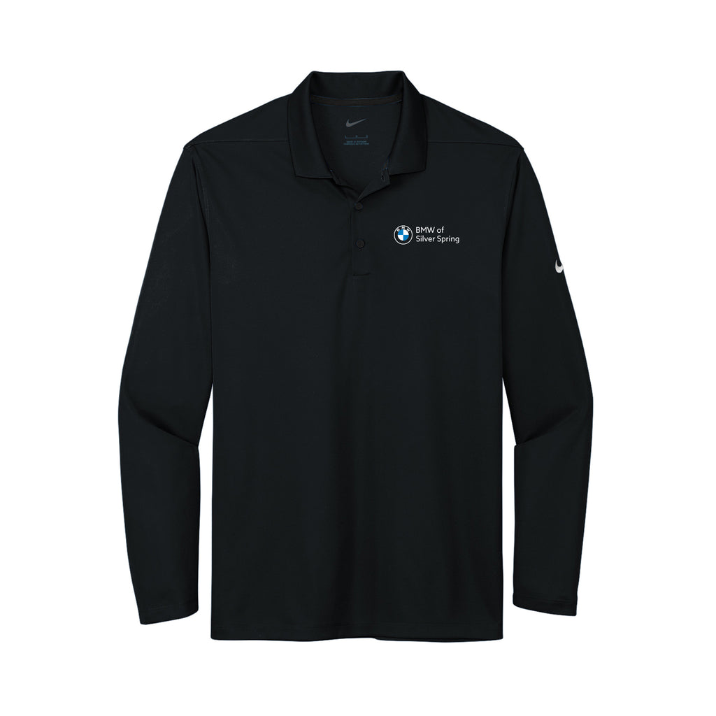 BMW of Silver Spring - Nike Dri-FIT Micro Pique 2.0 Long Sleeve Polo