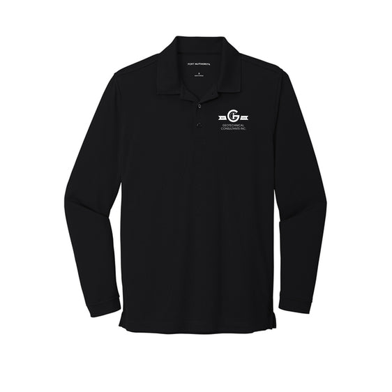 GCI - Port Authority® Dry Zone® UV Micro-Mesh Long Sleeve Polo