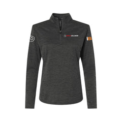 Direct Collision - Women's Pro-Lock Performance Mélange Quarter-Zip Pullover
