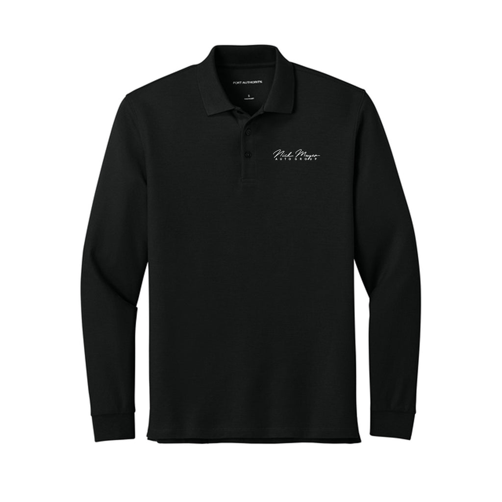 Nick Mayer Auto Group - Port Authority® Wearever Signature Pique Long Sleeve Polo