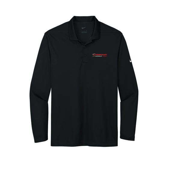Chesrown - Nike Dri-FIT Micro Pique 2.0 Long Sleeve Polo
