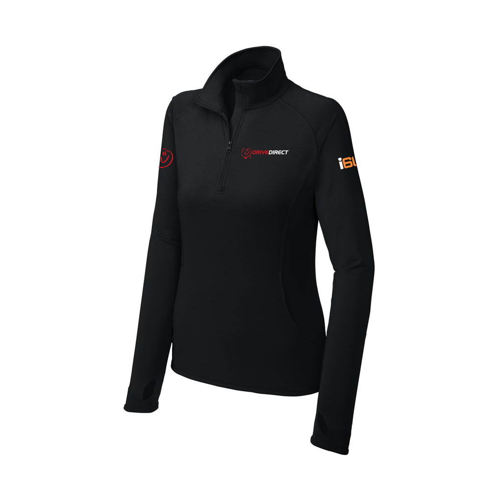 Drive Direct - Sport-Tek® Women's Sport-Wick® Stretch 1/4-Zip Pullover
