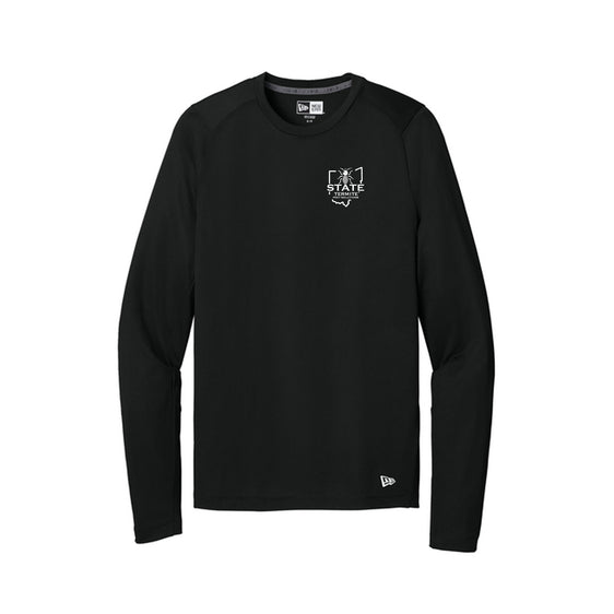 State Termite & Pest Solutions - New Era® Series Performance Long Sleeve Crew Tee