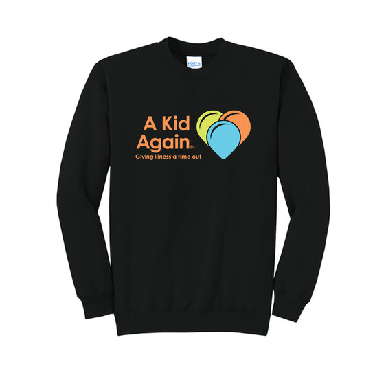 A Kid Again - Port & Co™ Core Fleece Crewneck Sweatshirt