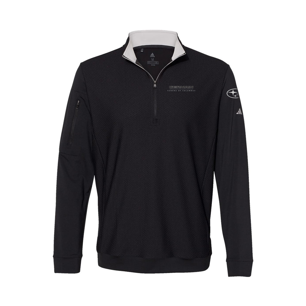 Germain of Subaru - Adidas - Performance Textured Quarter-Zip Pullover