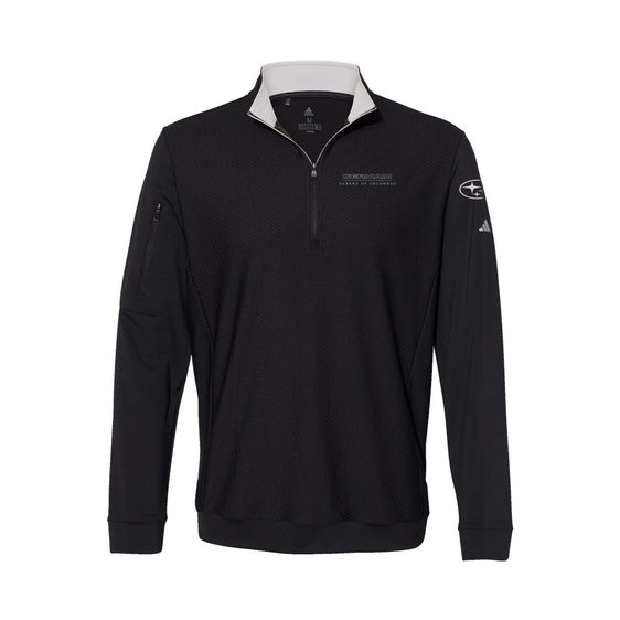 Germain of Subaru - Adidas - Performance Textured Quarter-Zip Pullover