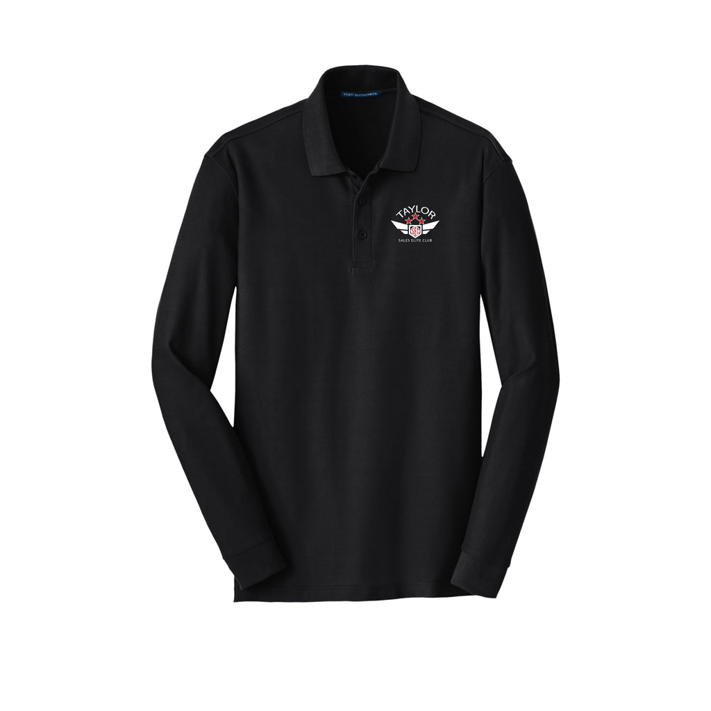 Taylor Family Automotive - Port Authority® Long Sleeve Core Classic Pique Polo