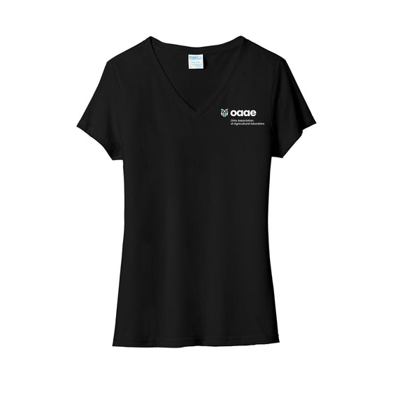 Ohio OAAE - Port & Co® Women's Tri-Blend V-Neck Tee