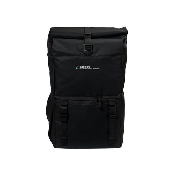 Bloom Life Wealth & Business Planning - Port Authority® 18-Can Backpack Cooler