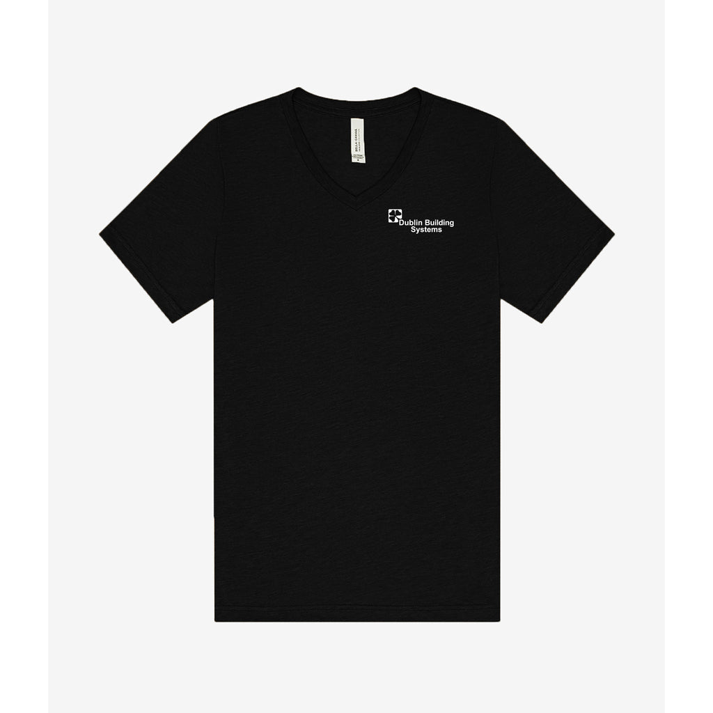 Dublin Building Systems - BELLA+CANVAS® Unisex Triblend Short Sleeve V-Neck Tee