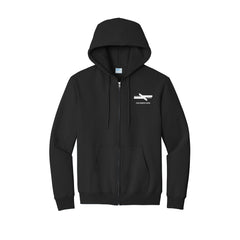 Sharon Fence - Port & Co® Essential Fleece Full-Zip Hooded Sweatshirt
