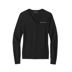 Germain Cars Corp - Brooks Brothers® Women’s Washable Merino V-Neck Sweater