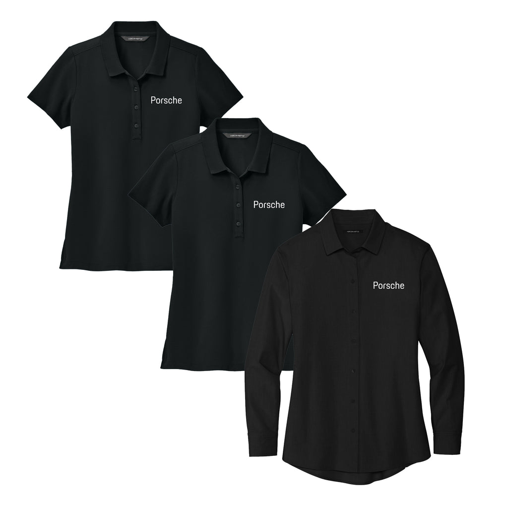 Germain Cars Corp - Women's Spring New Hire Collection - Mercer+Mettle® Women’s Stretch Pique Polo & Mercer+Mettle® Women’s Long Sleeve Stretch Woven Shirt