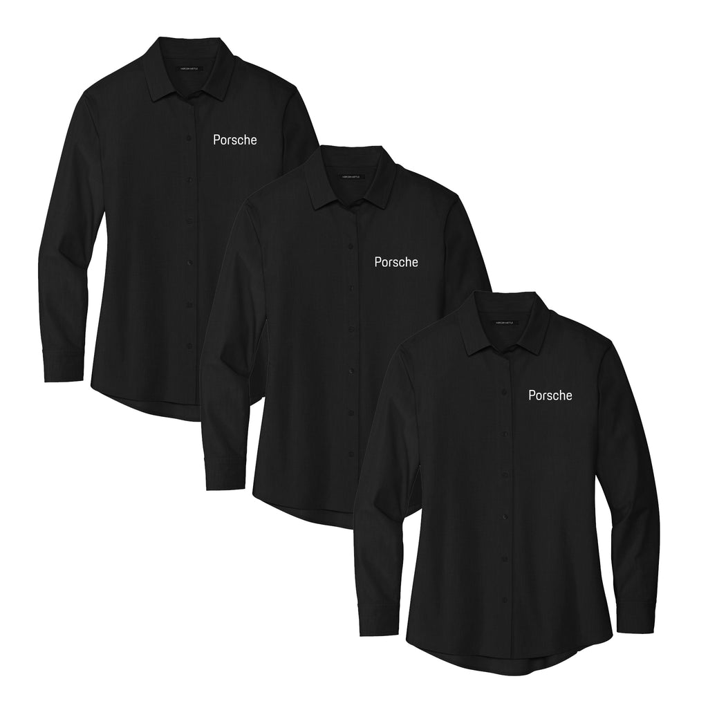 Germain Cars Corp - Women's Winter New Hire Collection - Mercer+Mettle® Women’s Long Sleeve Stretch Woven Shirt
