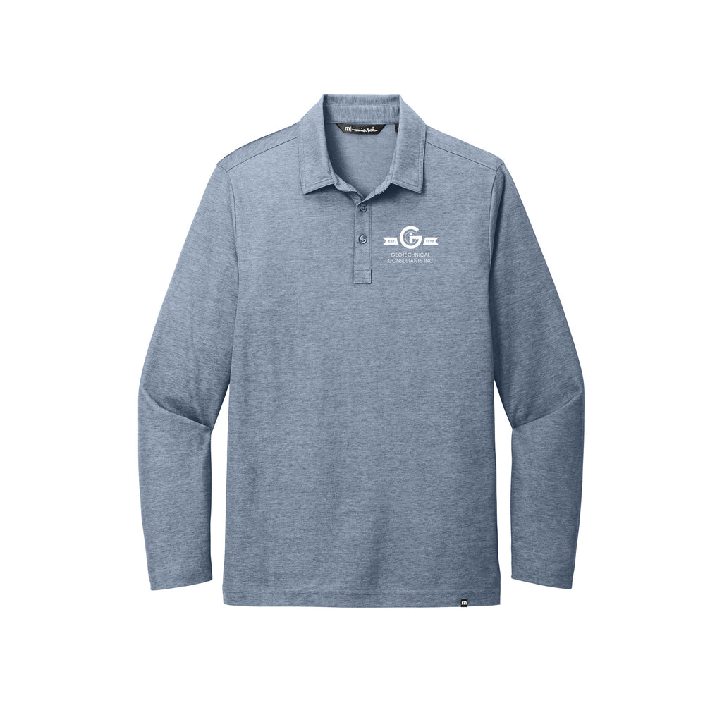 GCI - TravisMathew Oceanside Heather Long Sleeve Polo