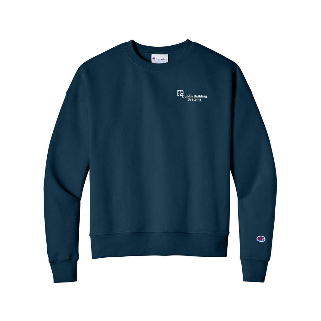 Dublin Building Systems - Champion® Women’s Powerblend® Crewneck Sweatshirt