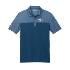 GCI - Port Authority® Fine Pique Blend Blocked Polo