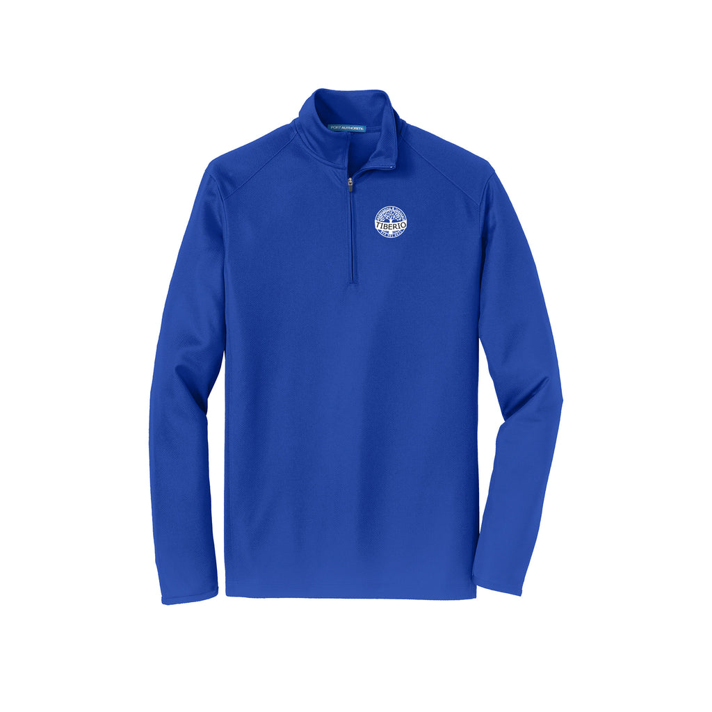Tiberio Landscaping - Port Authority® Pinpoint Mesh 1/2-Zip