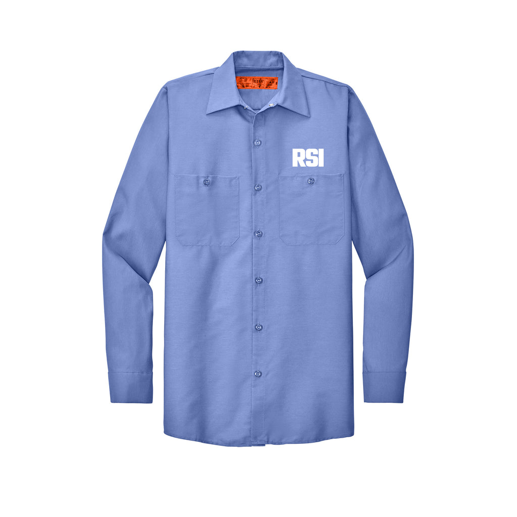 Renier Construction - Red Kap® Long Sleeve Industrial Work Shirt