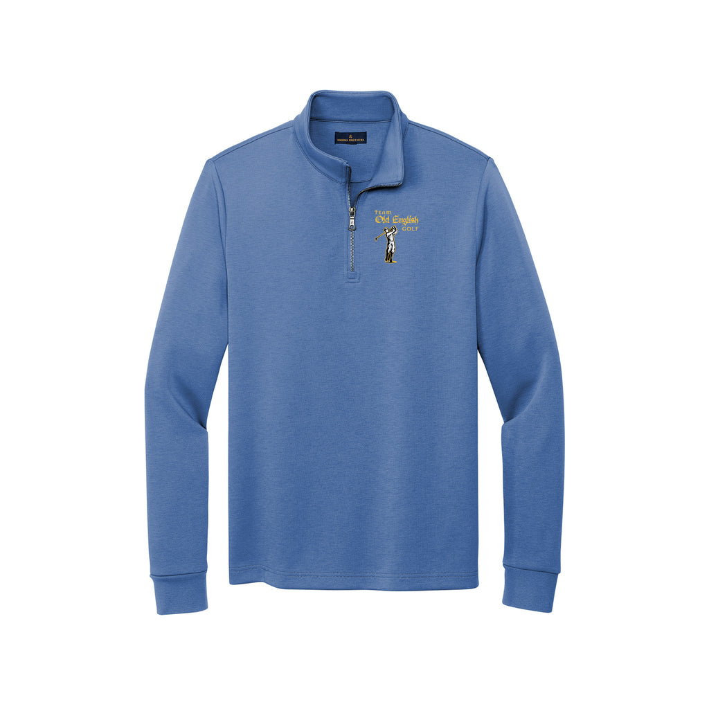Team Old English Golf - Brooks Brothers® Double-Knit 1/4-Zip
