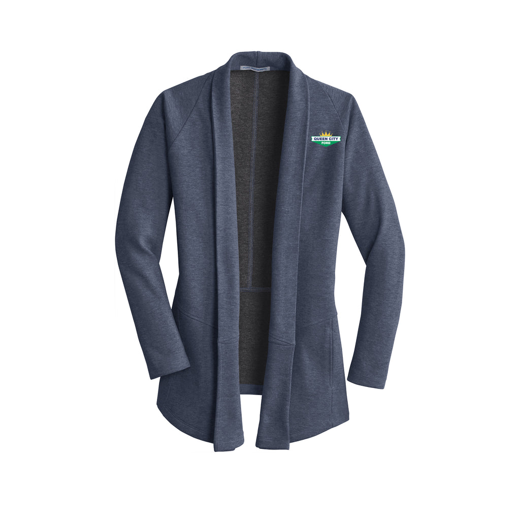 Queen City Ford - Port Authority® Ladies Interlock Cardigan