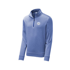 Tiberio Landscaping - Sport-Tek ® PosiCharge ® Sport-Wick ® Heather Fleece 1/4-Zip Pullover