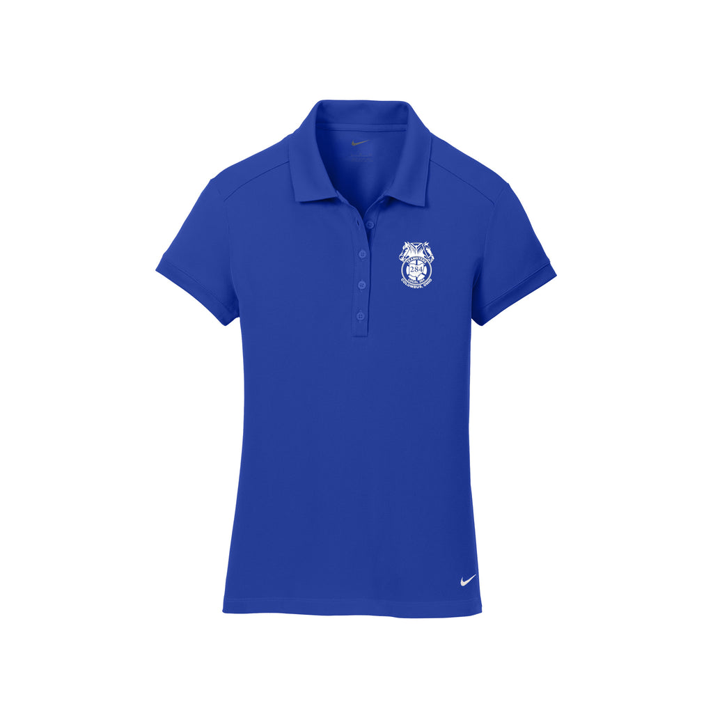 Teamsters Local 284 - Nike Ladies Dri-FIT Solid Icon Pique Modern Fit Polo