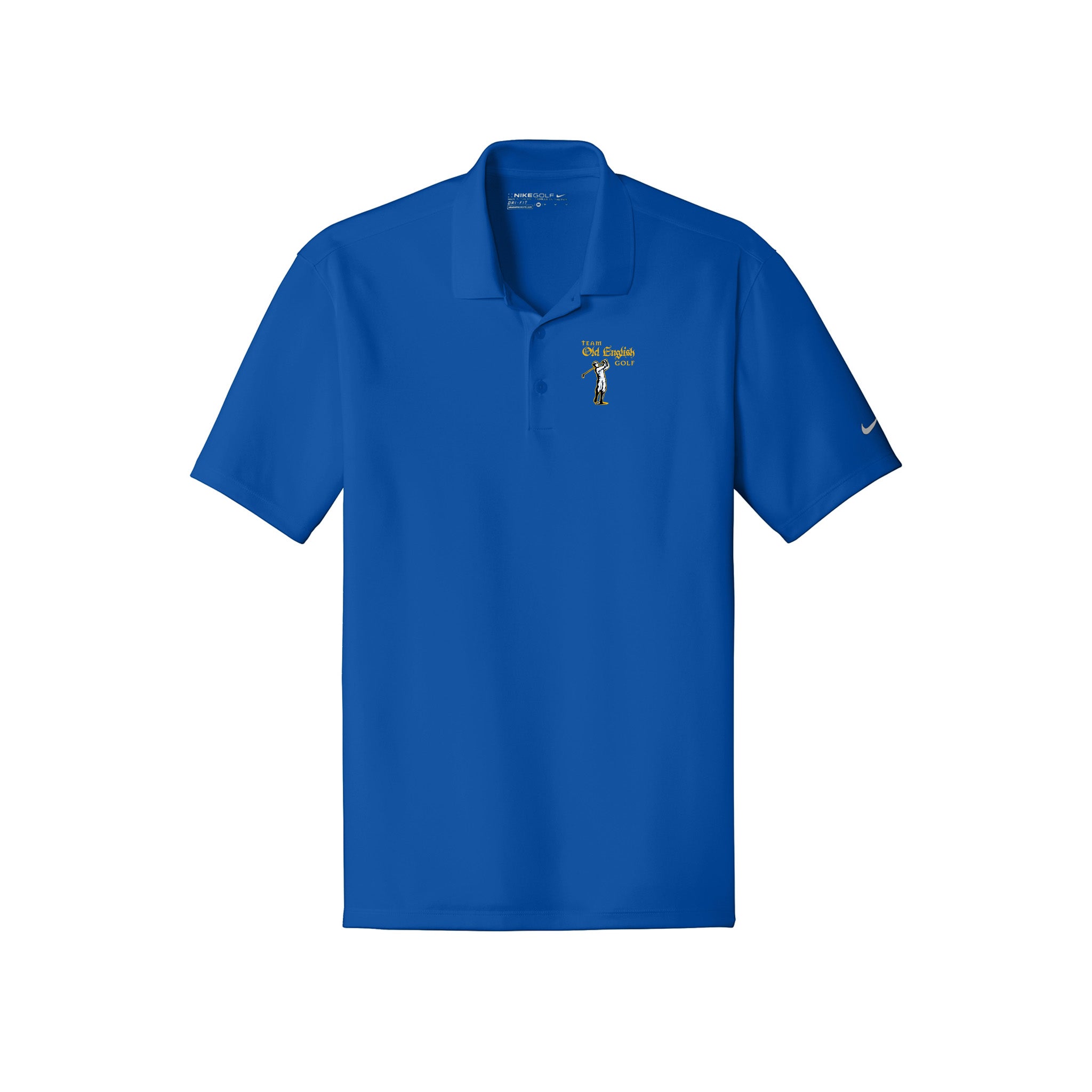 Nike dri-fit golf polo. TPC Jasna Polana CC. New with tags. selling Deep blue