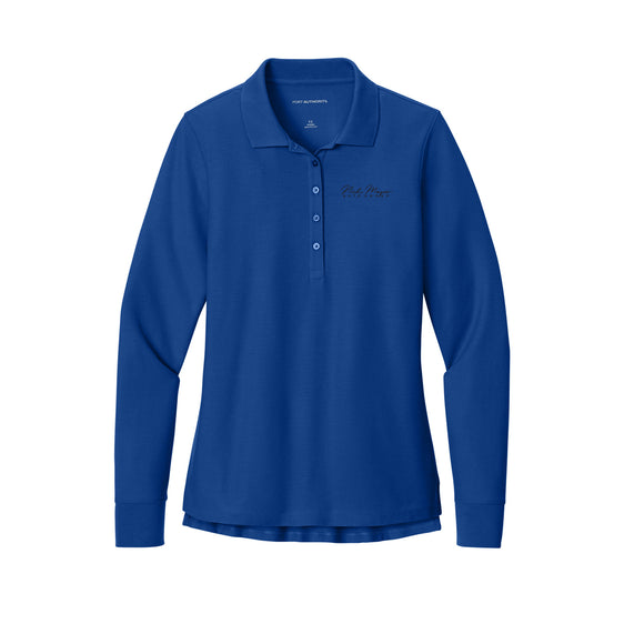 Nick Mayer Auto Group - Port Authority® Women’s Wearever Signature Pique Long Sleeve Polo