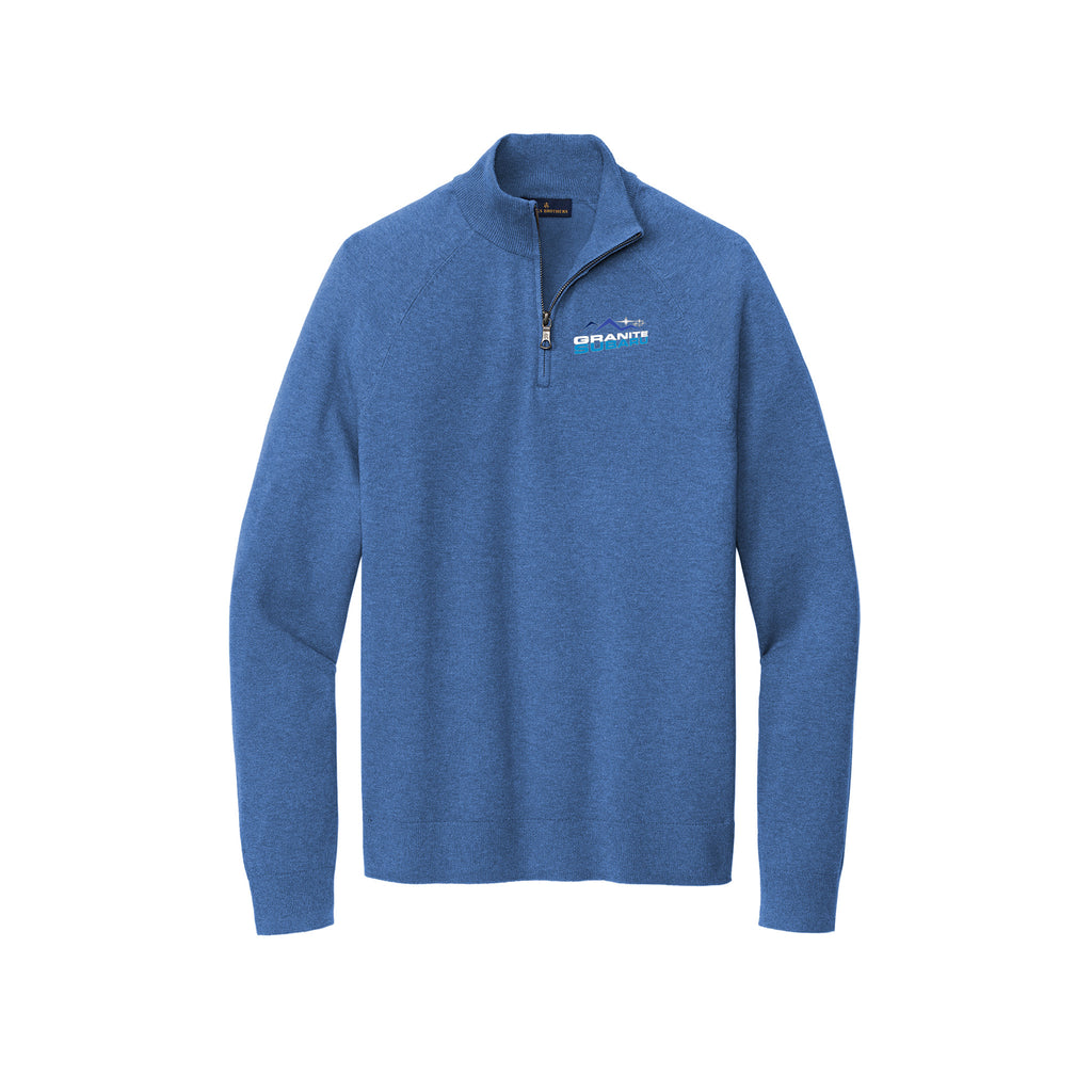 Granite Subaru - Brooks Brothers® Cotton Stretch 1/4-Zip Sweater
