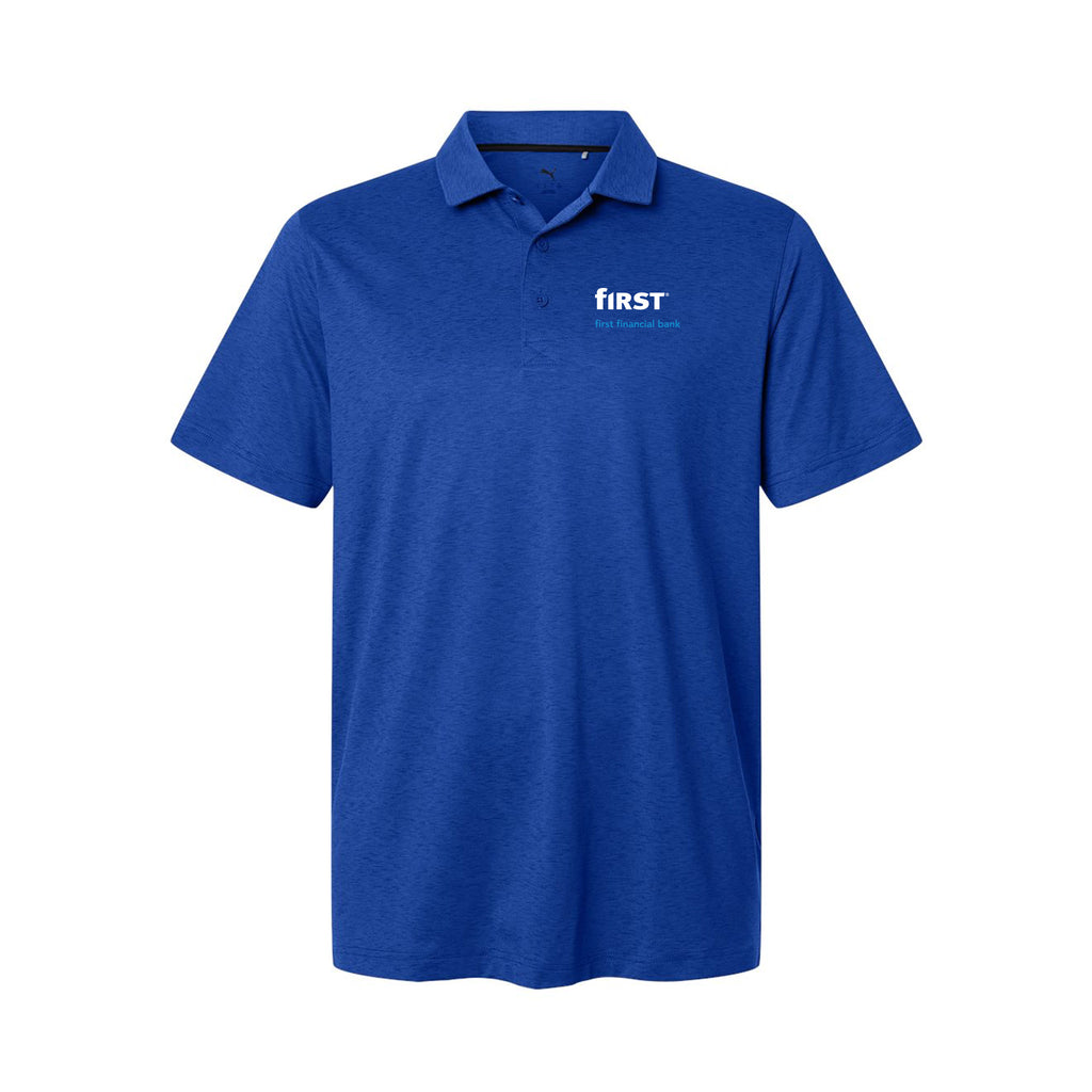 First Financial - Men's Icon Heather Polo 2.0
