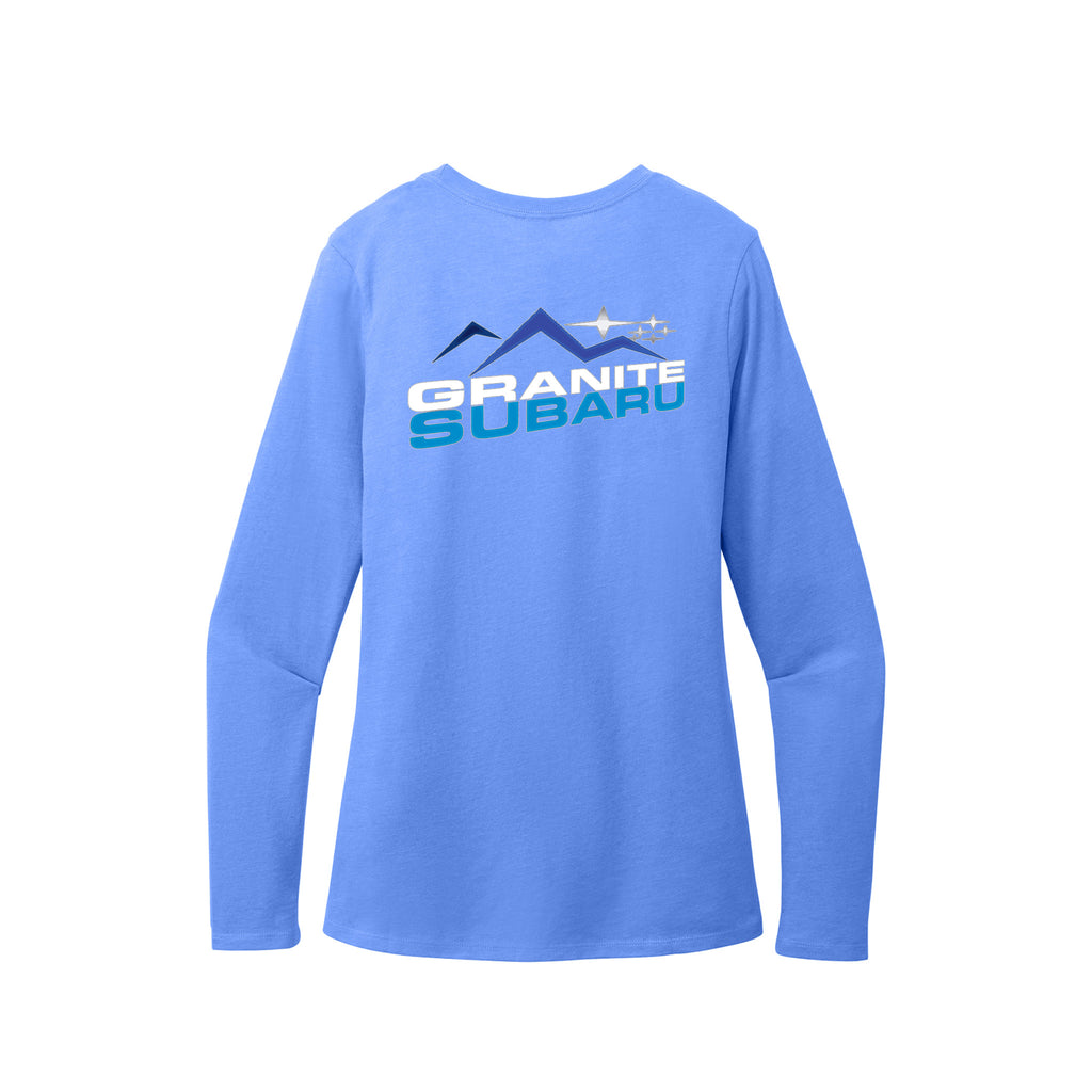 Granite Subaru - District® Women’s Perfect Blend® CVC Long Sleeve Tee