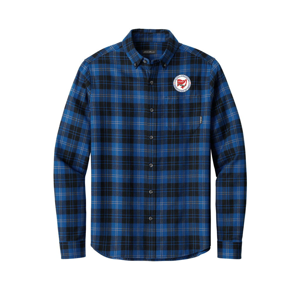 County Engineers of Ohio - Eddie Bauer® Long Sleeve Favorite Flannel Plaid Shirt