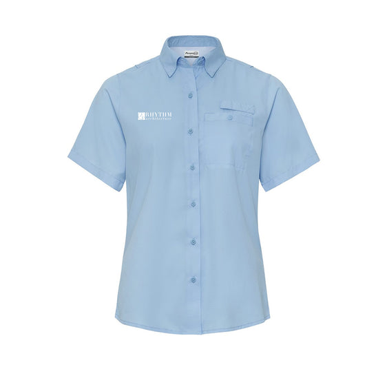 Rhythm Architecture - Paragon - Women's Hatteras Performance Short Sleeve Fishing Shirt