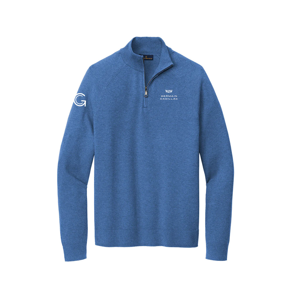 Germain Cadillac Easton - Brooks Brothers® Cotton Stretch 1/4-Zip Sweater