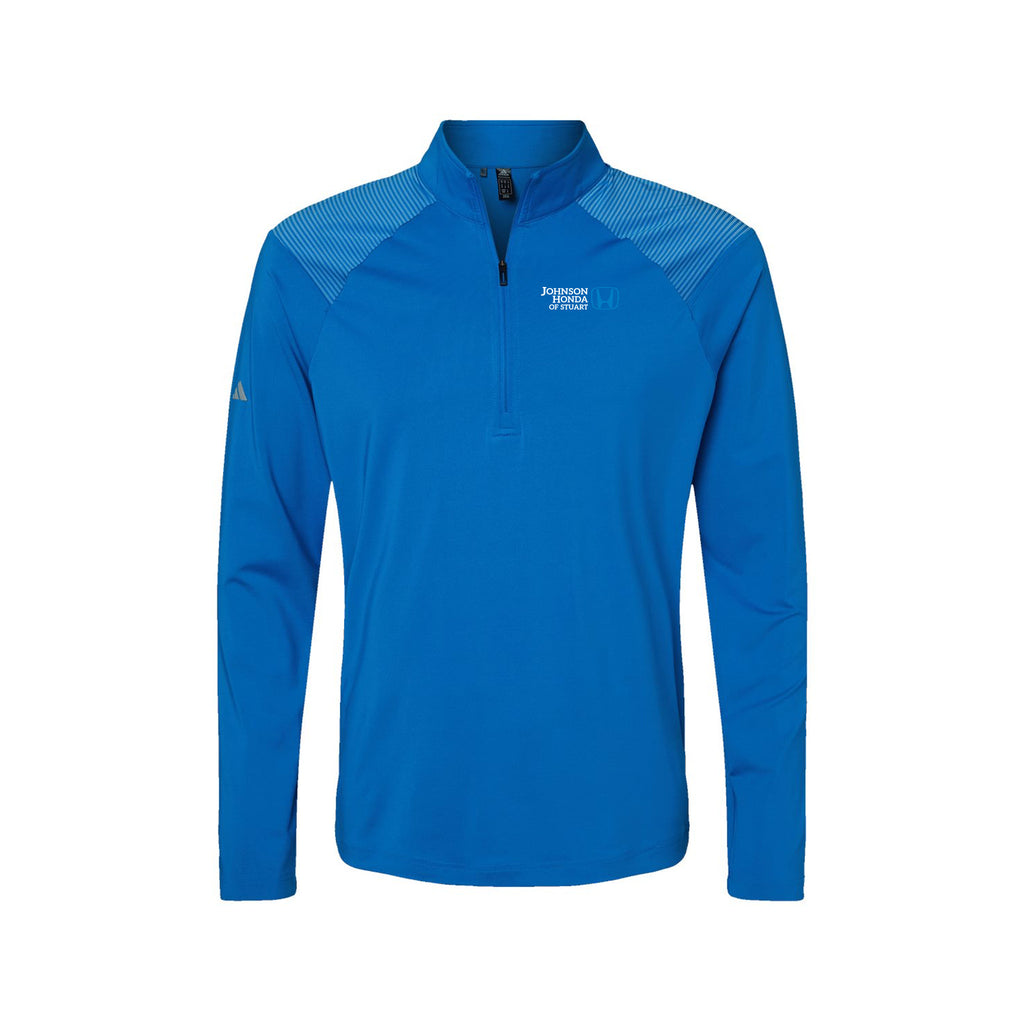 Johnson Honda of Stuart - Men's Ultimate365 Lightweight Shoulder Stripe Quarter-Zip Pullover