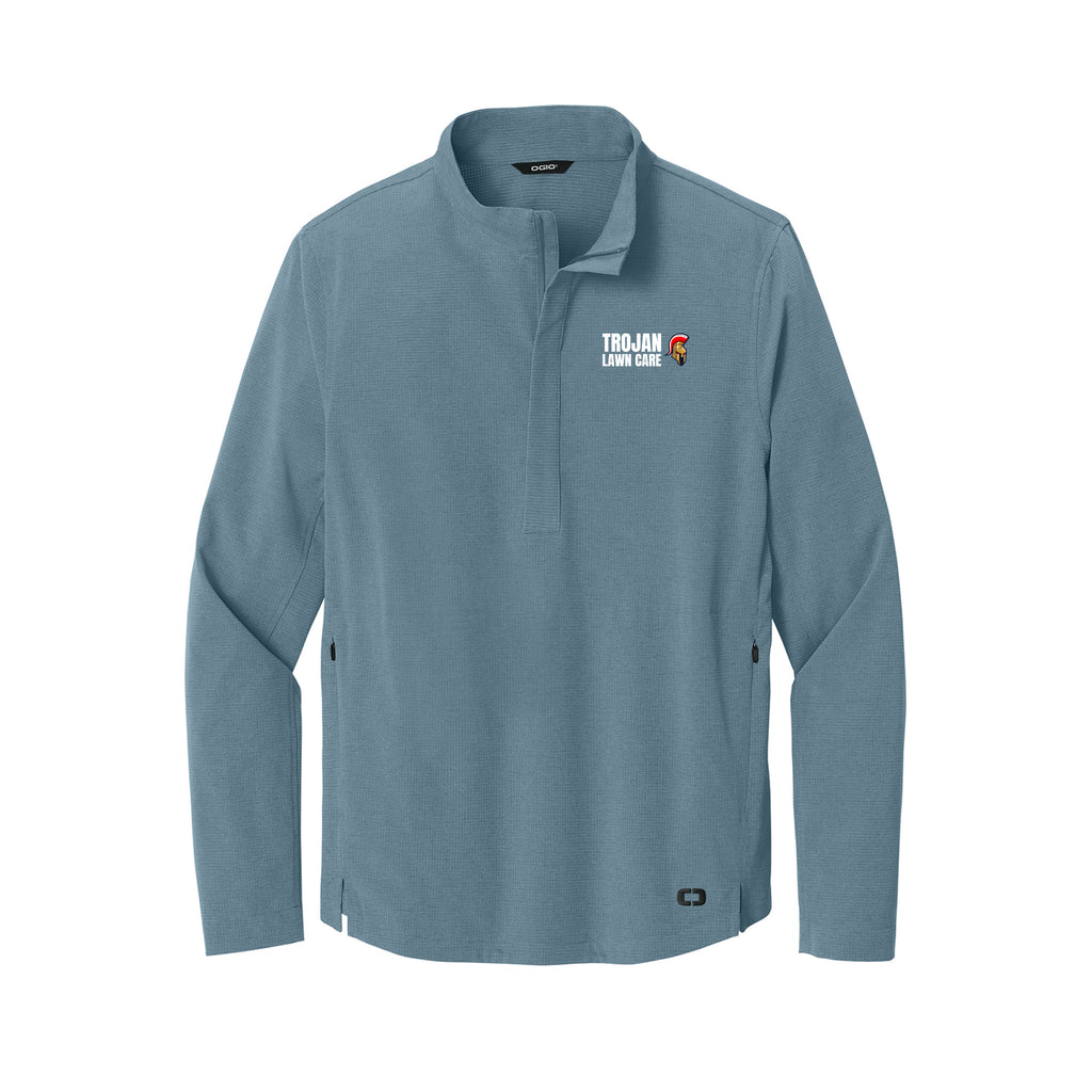 Trojan Lawn Care - OGIO® Aspect 1/2-Zip Pullover