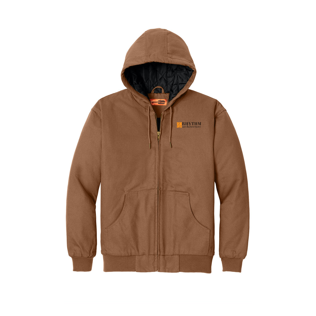 Rhythm Architecture - CornerStone® Tall Duck Cloth Hooded Work Jacket