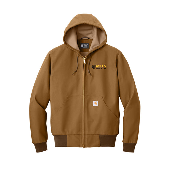 Mills Fence Columbus - Carhartt® Thermal-Lined Duck Active Jac