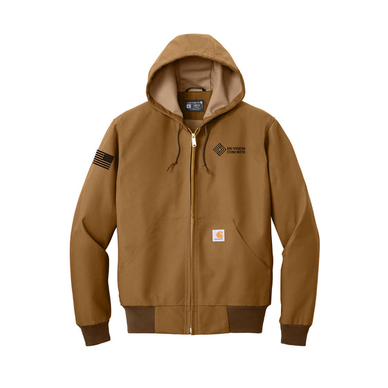 En-Vision Concrete - Carhartt® Thermal-Lined Duck Active Jac