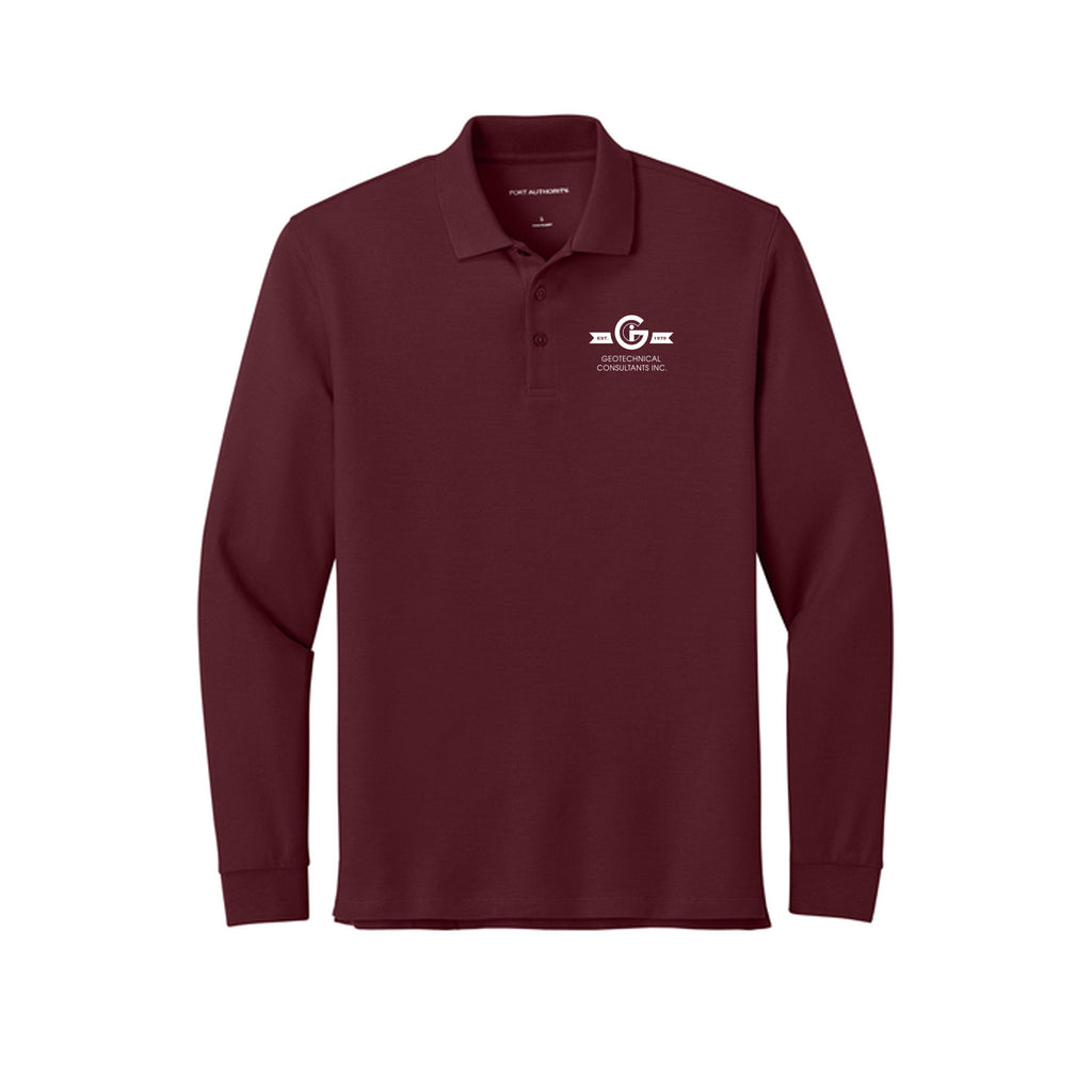 GCI - Port Authority® Wearever Signature Pique Long Sleeve Polo