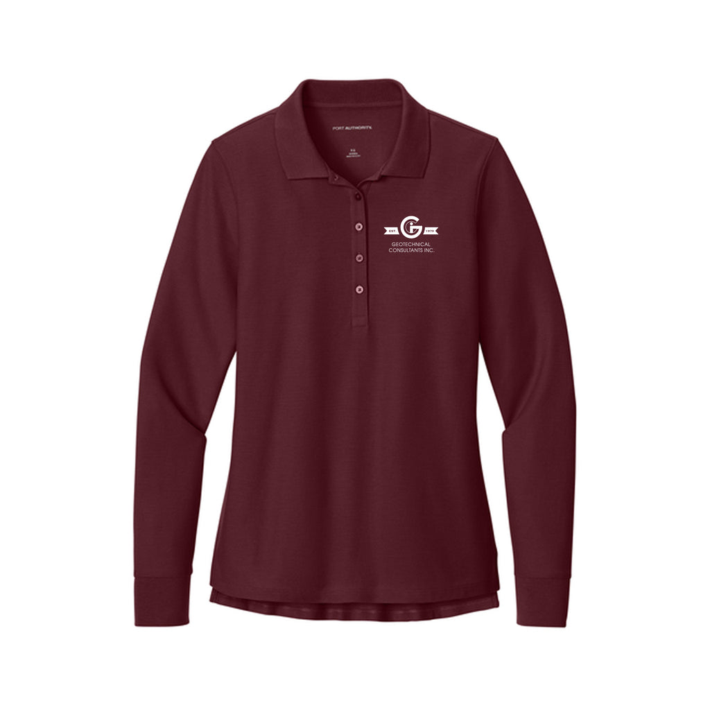 GCI - Port Authority® Women’s Wearever Signature Pique Long Sleeve Polo