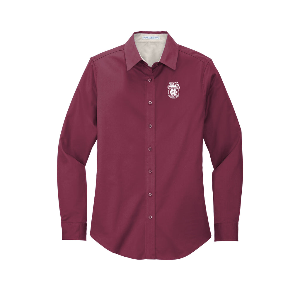 Teamsters Local 284 - Port Authority® Ladies Long Sleeve Easy Care Shirt