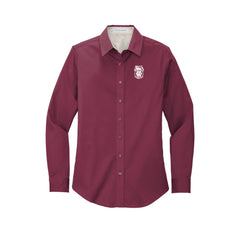 Teamsters Local 284 - Port Authority® Ladies Long Sleeve Easy Care Shirt
