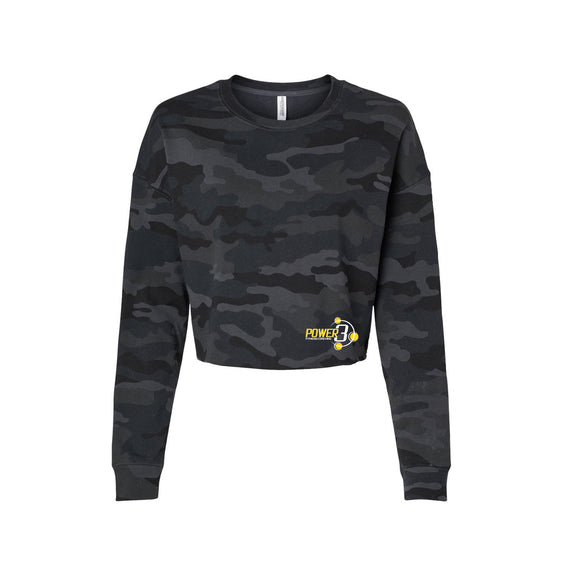 Power 3 - Independent Trading Co. - Women's Lightweight Crop Crew Pullover